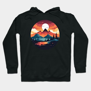 Mountain Landscape Hoodie